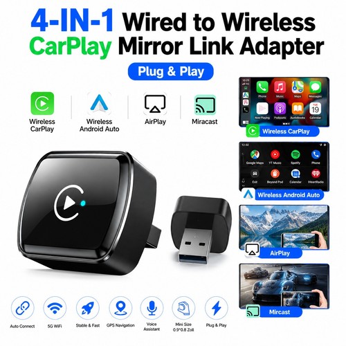 Adattatore wireless carplay - adattatore,