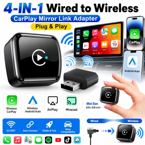Adattatore wireless carplay - adattatore,