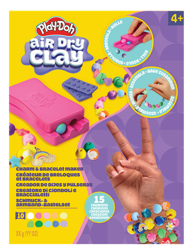Play doh air dry clay - charm, e